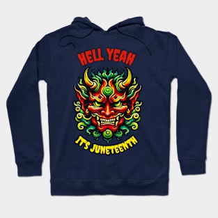 Juneteenth devil Hoodie